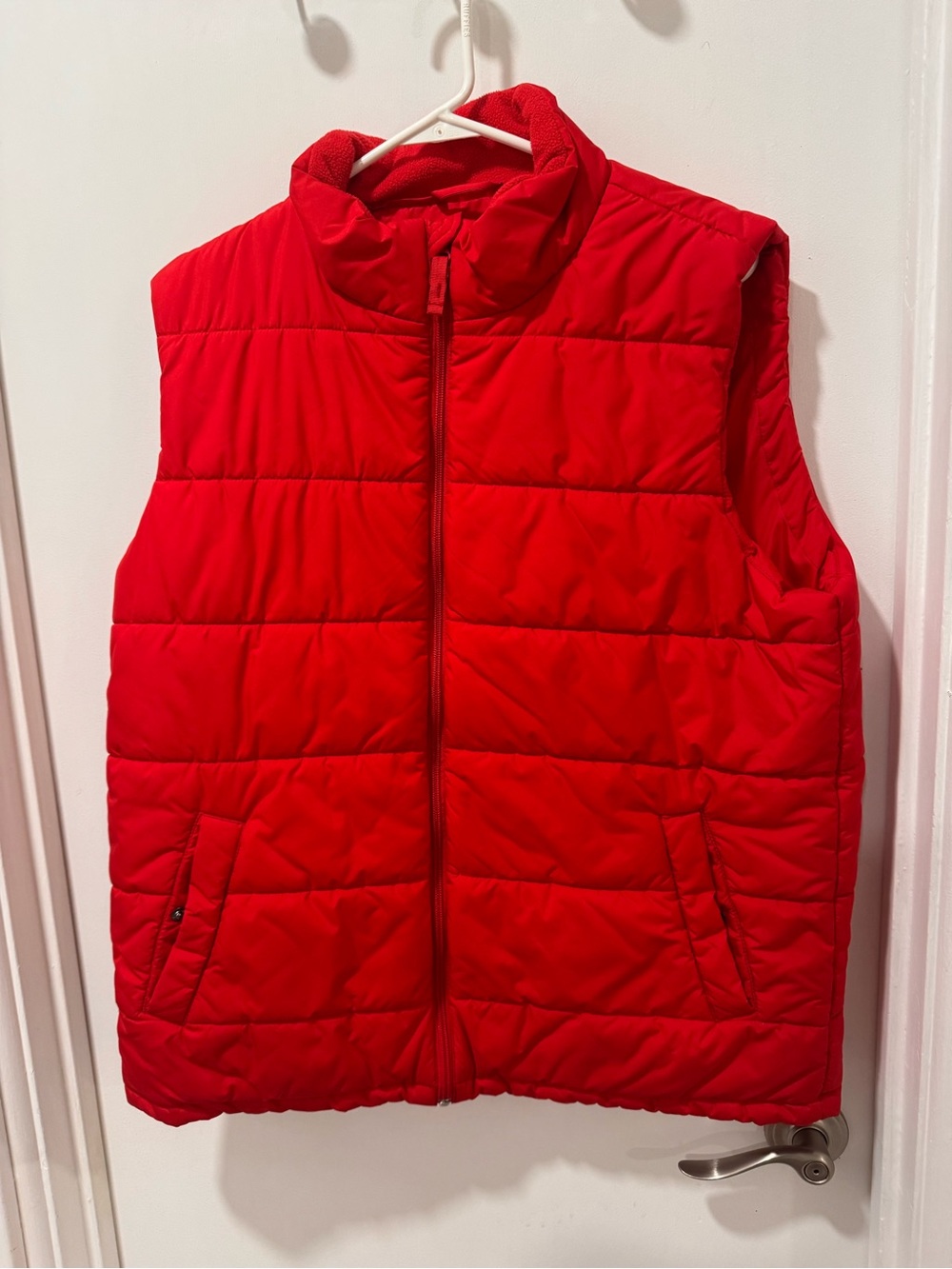 Amazon Essentials Red Quilted Puffer Vest
